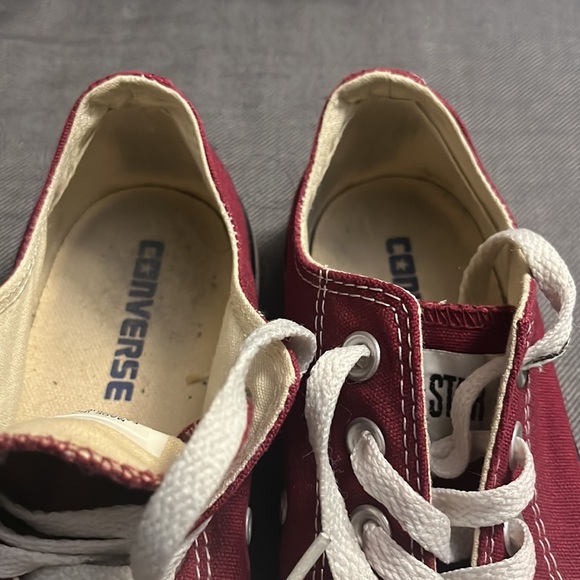 Maroon Converse All Stars - Picture 5 of 5